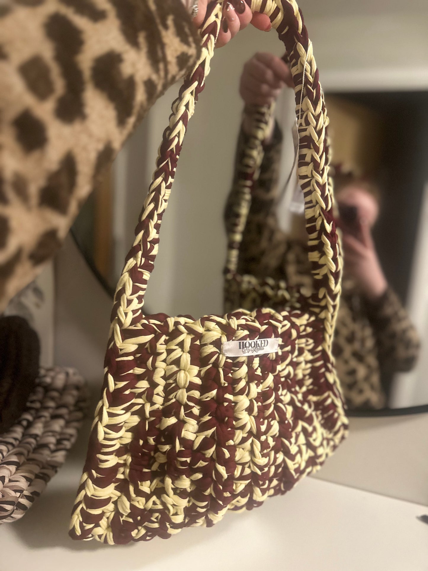 ROME - burgundy + lemon