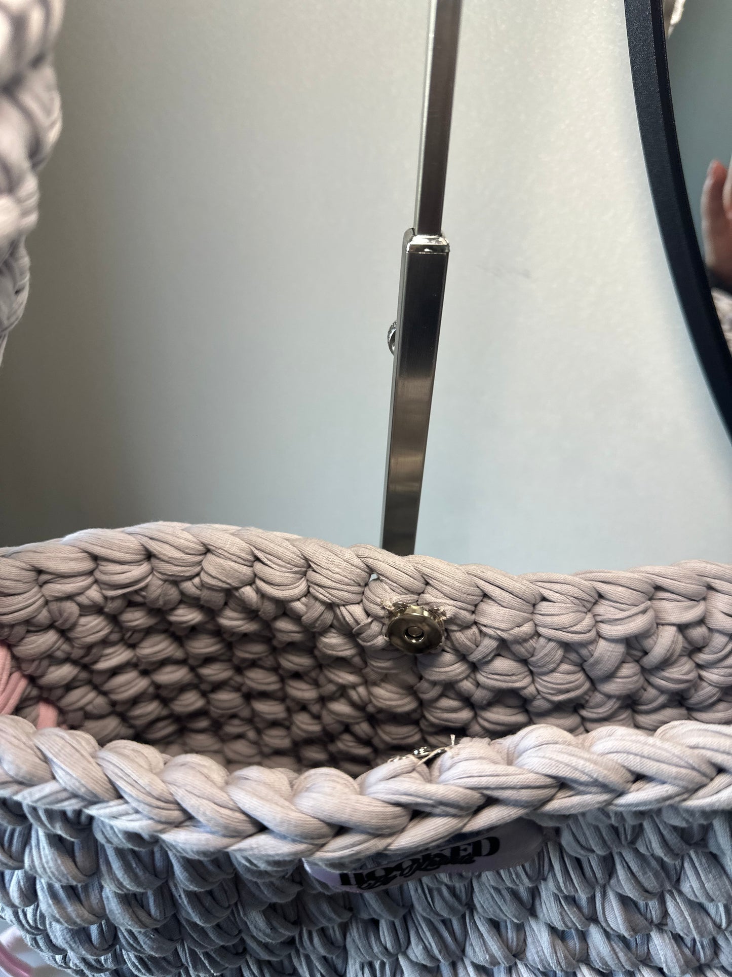 MONACO - grey + pink bows ππππΈ